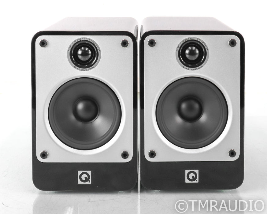 Q Acoustics Concept 20 Bookshelf Speakers; Gloss Black Pair