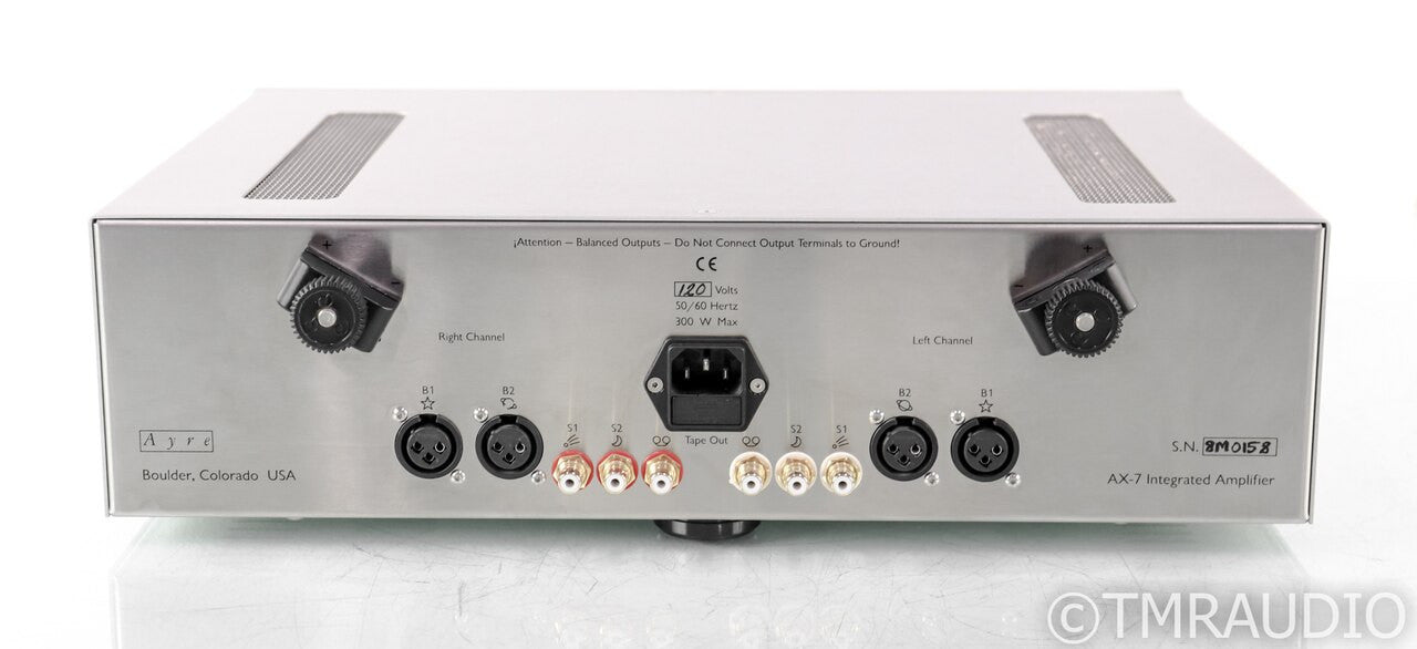 Ayre AX-7e Stereo Integrated Amplifier; AX7e; Remote