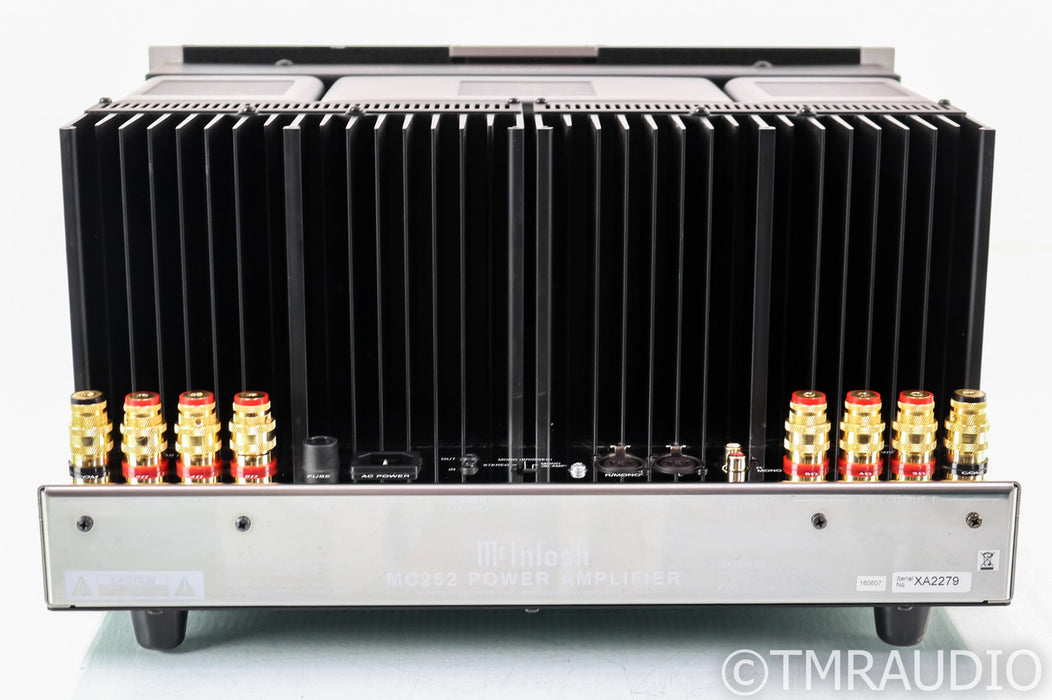 McIntosh MC252 Stereo Power Amplifier; MC-252