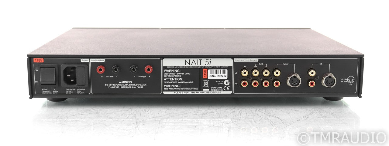 Naim Nait 5i Mk 2 Stereo Integrated Amplifier; 5-i; Remote