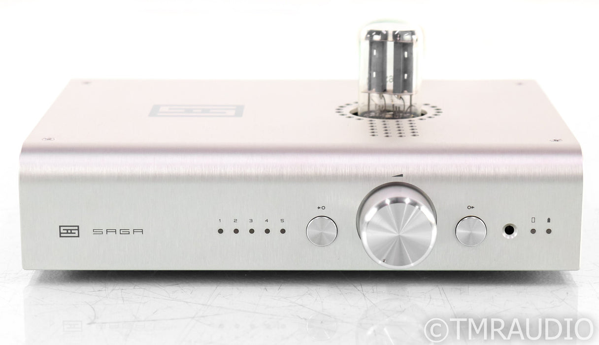 Schiit Saga Stereo Tube Hybrid Preamplifier; Extra Tubes; Remote