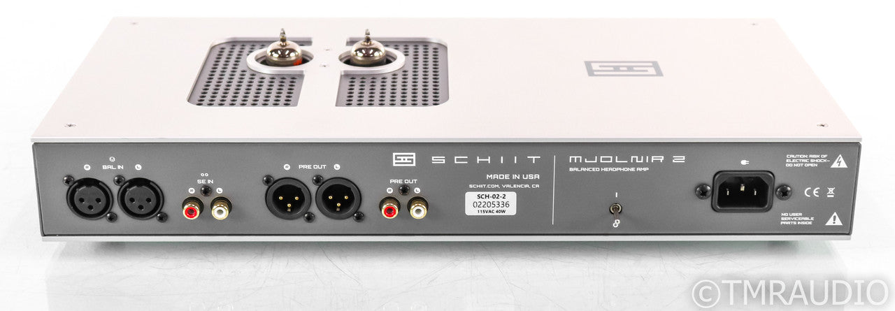 Schiit Mjolnir 2 Balanced Tube Headphone Amplifier; Preamplifier