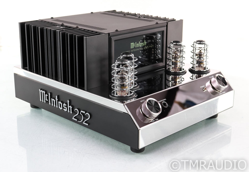 McIntosh MA252 Stereo Tube Hybrid Integrated Amplifier; MA-252; MM Phono; Remote