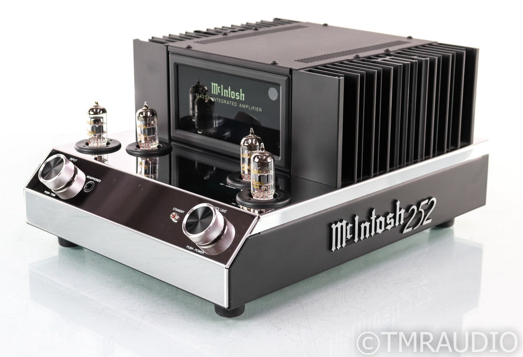 McIntosh MA252 Stereo Tube Hybrid Integrated Amplifier; MA-252; MM Phono; Remote