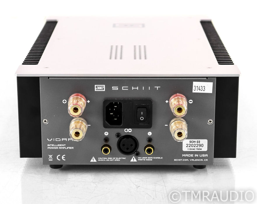 Schiit Vidar Stereo Power Amplifier; Silver
