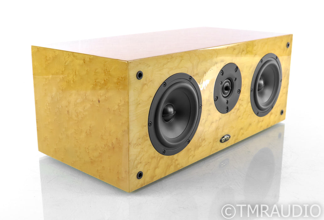 Onix Reference 100 Center Channel Speaker; Birdseye Maple
