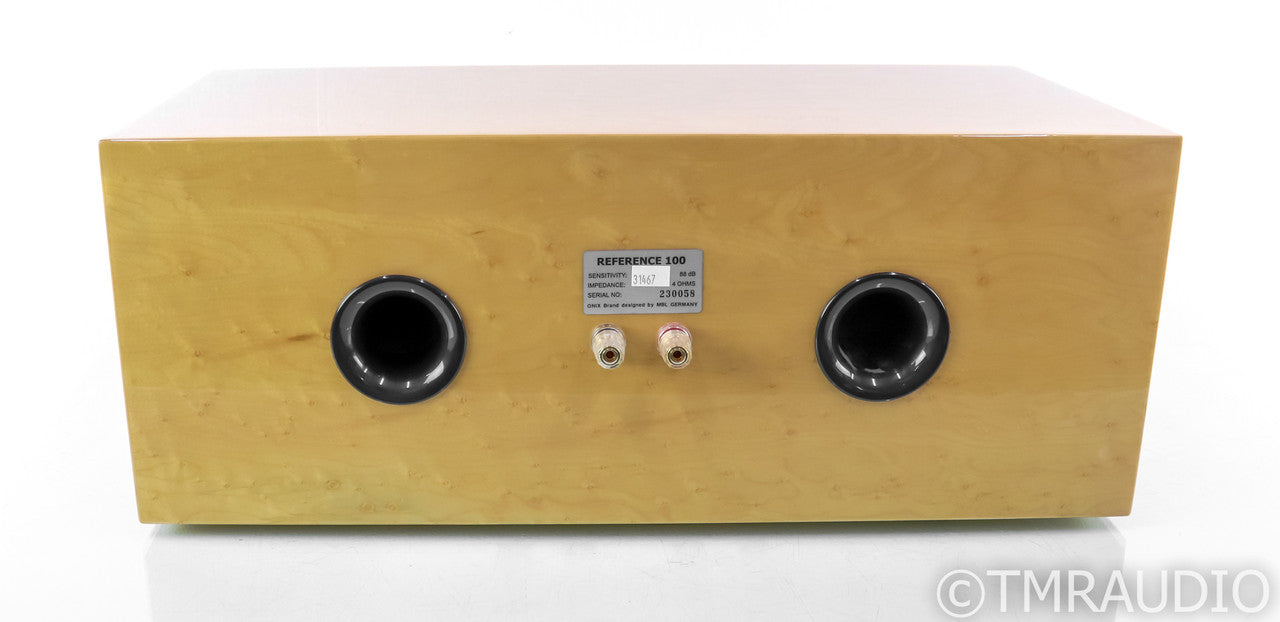 Onix Reference 100 Center Channel Speaker; Birdseye Maple