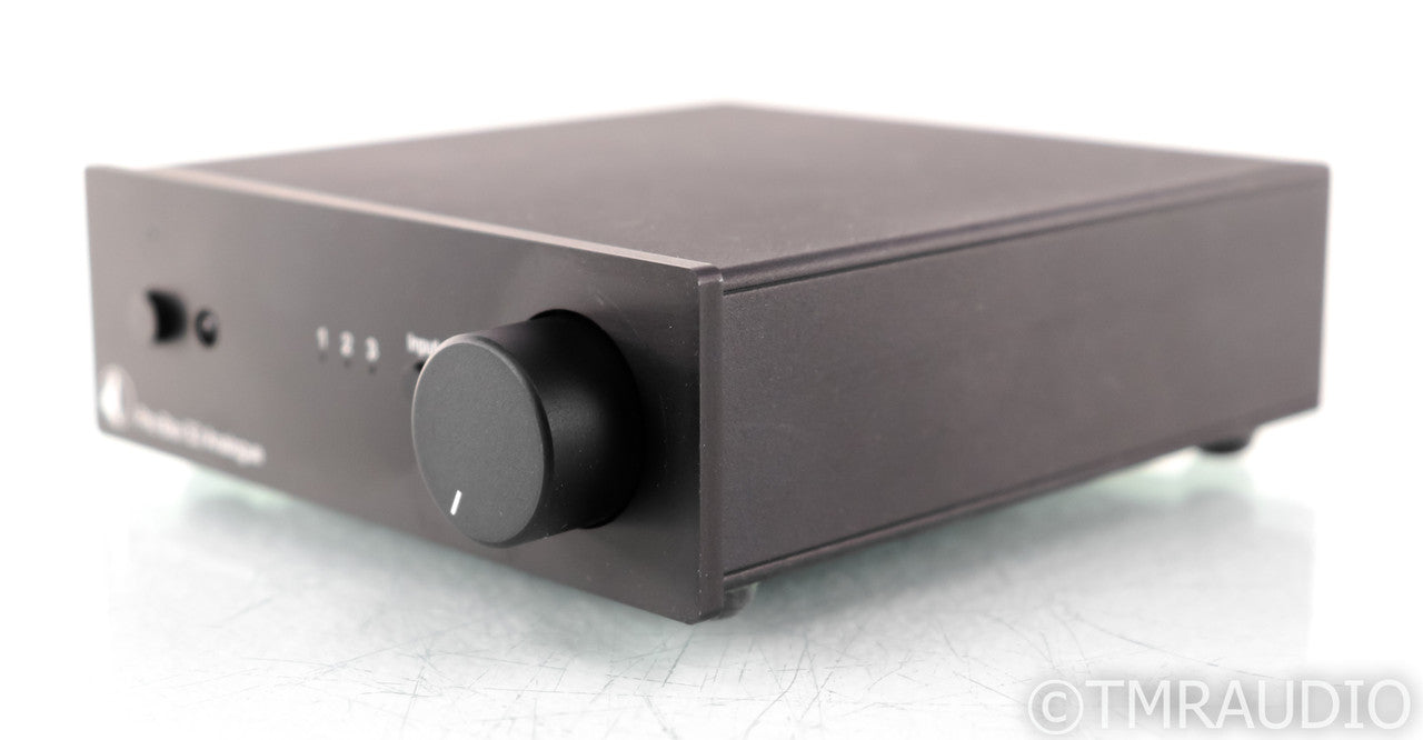 Pro-Ject S2 Analogue Stereo Preamplifier; Black; Remote