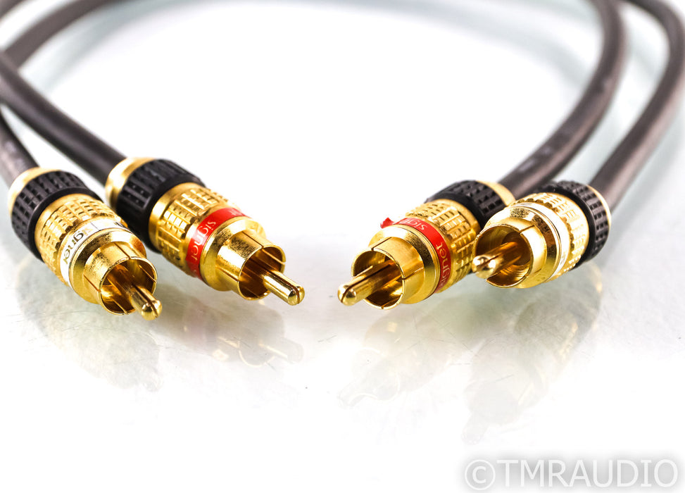 Signet Maximum Transfer RCA Cables; .5m Pair Interconnects