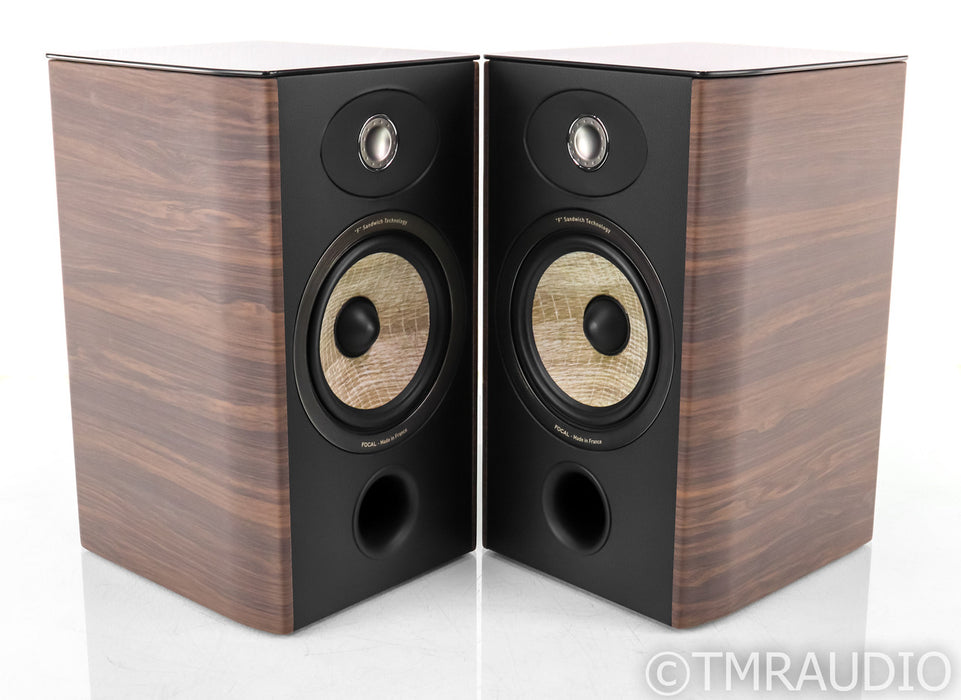 Focal Aria 906 Bookshelf Speakers; Walnut Pair