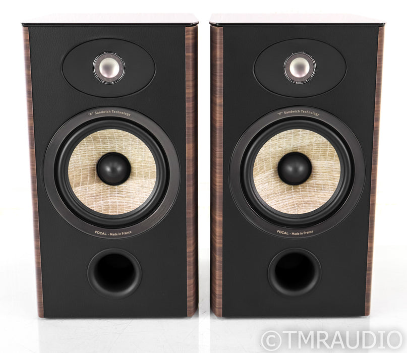 Focal Aria 906 Bookshelf Speakers; Walnut Pair