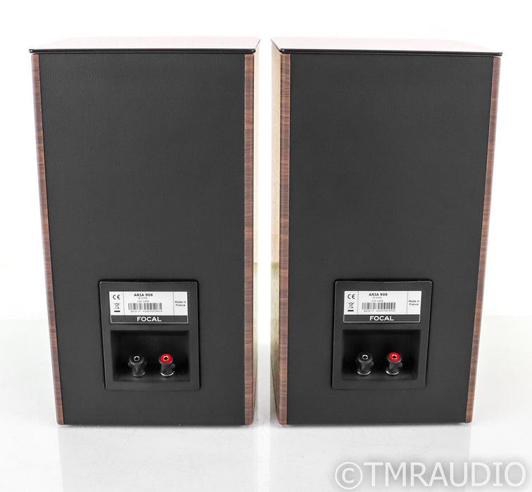 Focal Aria 906 Bookshelf Speakers; Walnut Pair