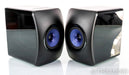 KEF LS50 Wireless Bookshelf Speakers; LS-50 W; Gloss Black Pair; Remote