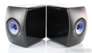 KEF LS50 Wireless Bookshelf Speakers; LS-50 W; Gloss Black Pair; Remote
