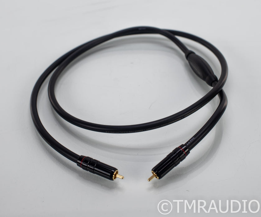 Transparent Audio Plus RCA Cable; Single 1.5m Interconnect; Generation 5