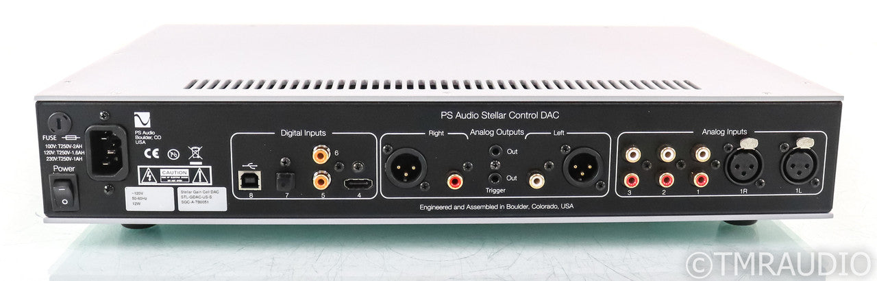 PS Audio Stellar Gain Cell DAC; D/A Converter; Silver; Remote (Used)