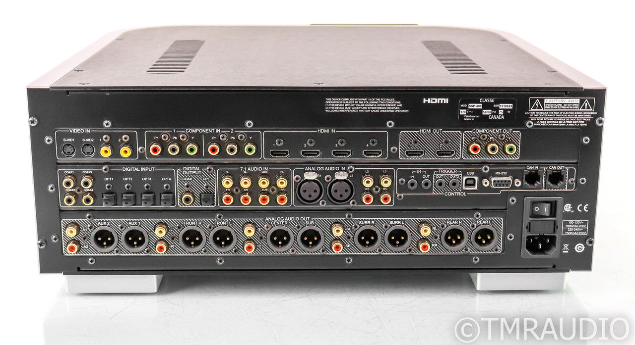 Classe SSP-800 7.1 Channel Home Theater Processor; SSP800; Remote