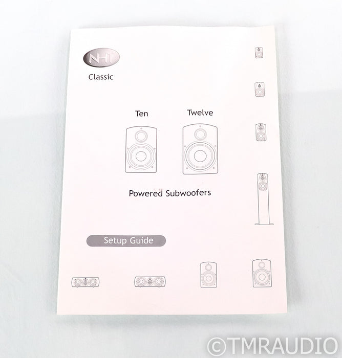 NHT Classic Twelve 12" Powered Subwoofer; Gloss Black