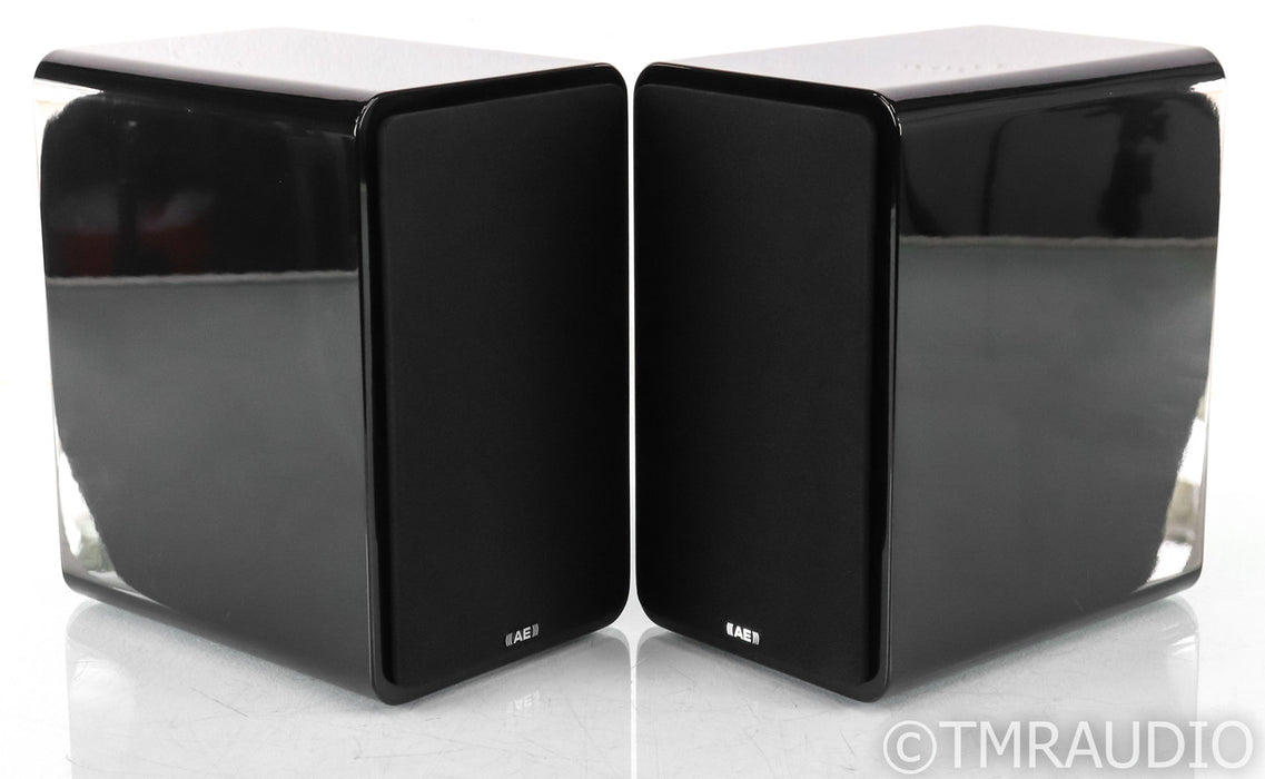 Acoustic Energy AE-1 Active Powered Bookshelf Speakers; Piano Black Pair; AE1