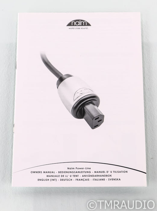 Naim Power Line Power Cable; 2m AC Cord
