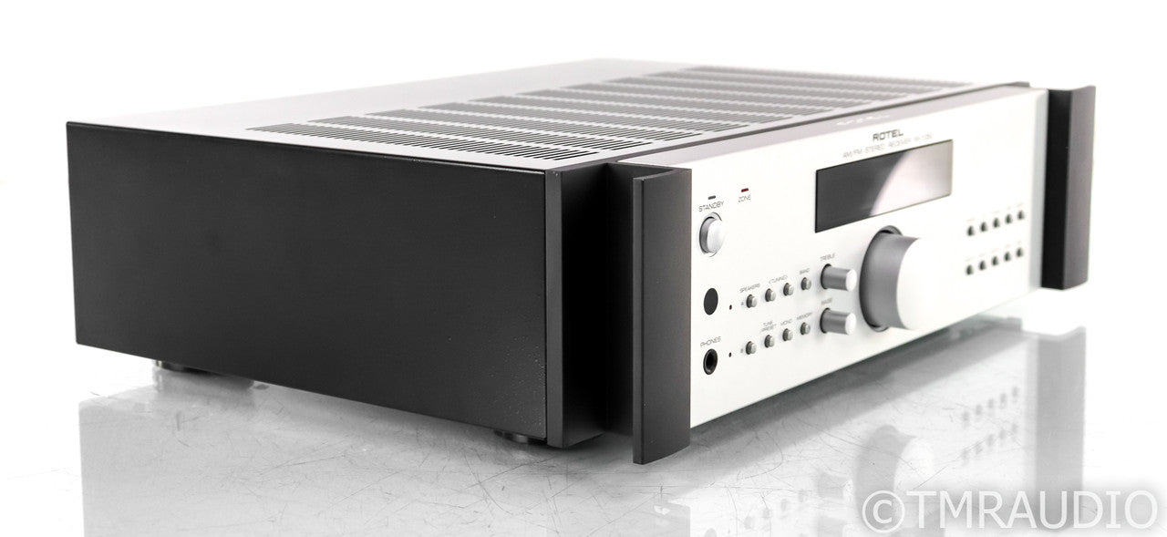 Rotel RX-1052 Stereo Home Theater Receiver; RX1052; Silver; Remote; MM Phono