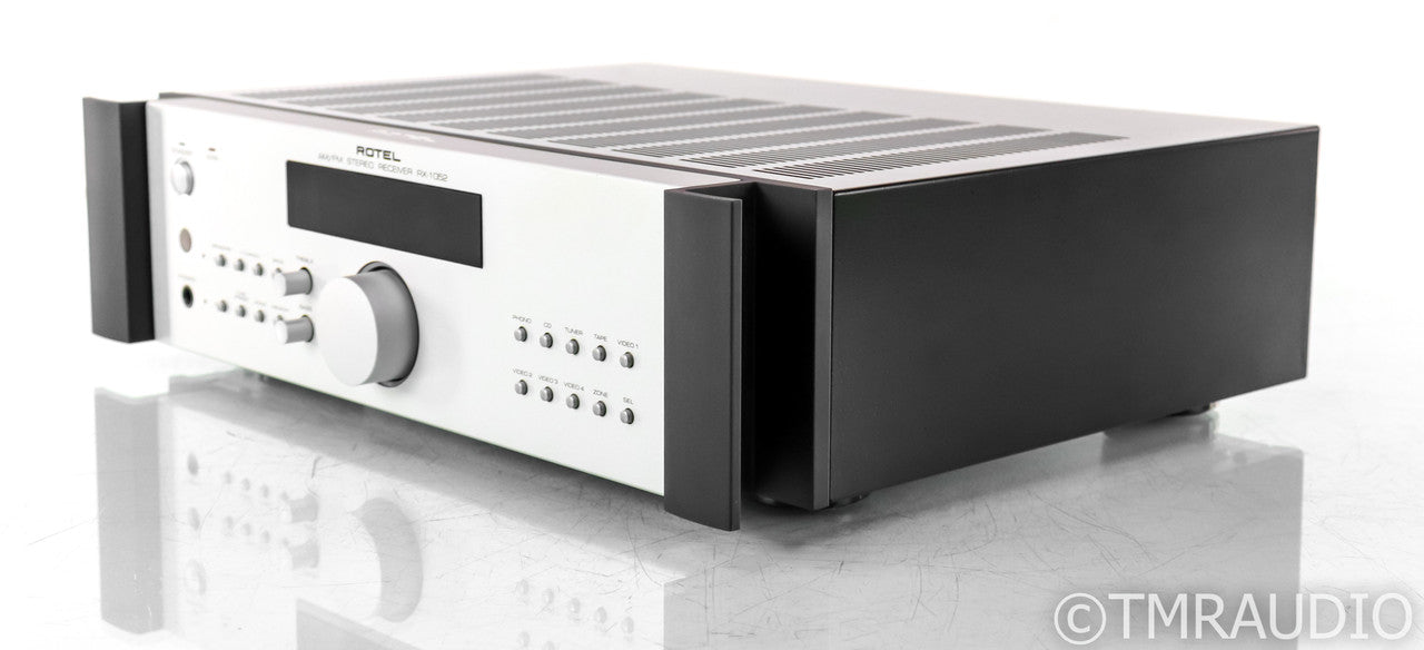 Rotel RX-1052 Stereo Home Theater Receiver; RX1052; Silver; Remote; MM Phono