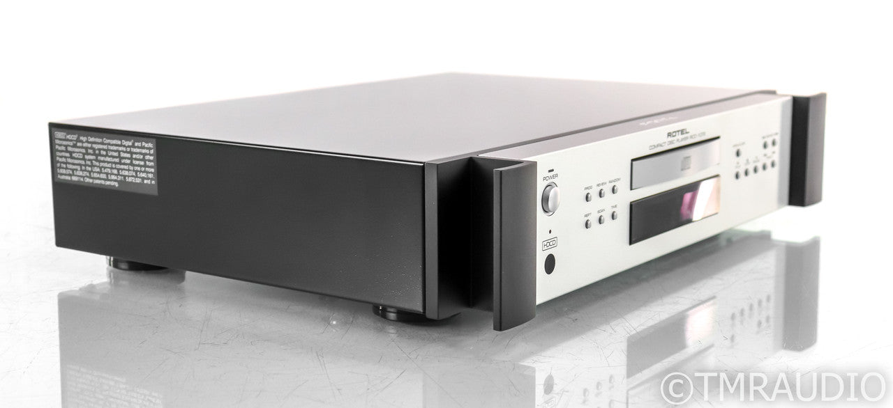 Rotel RCD-1072 CD Player; RCD1072; Remote; HDCD; Silver