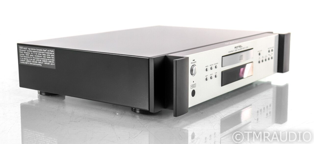 Rotel RCD-1072 CD Player; RCD1072; Remote; HDCD; Silver