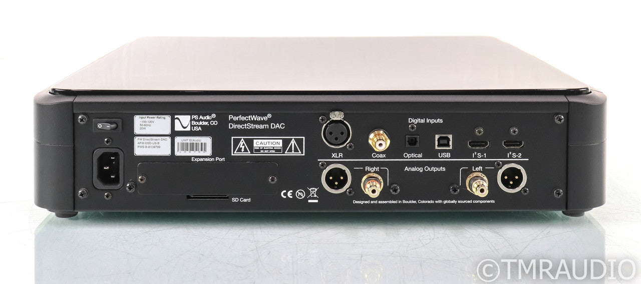 PS Audio PerfectWave DirectStream DAC; D/A Converter; DSD; Black; Remote (Used)