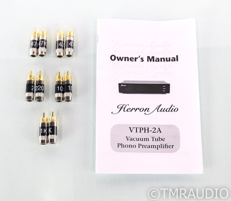 Herron Audio VTPH-2A MM / MC Tube Phono Preamplifier; VTPH2A; Black