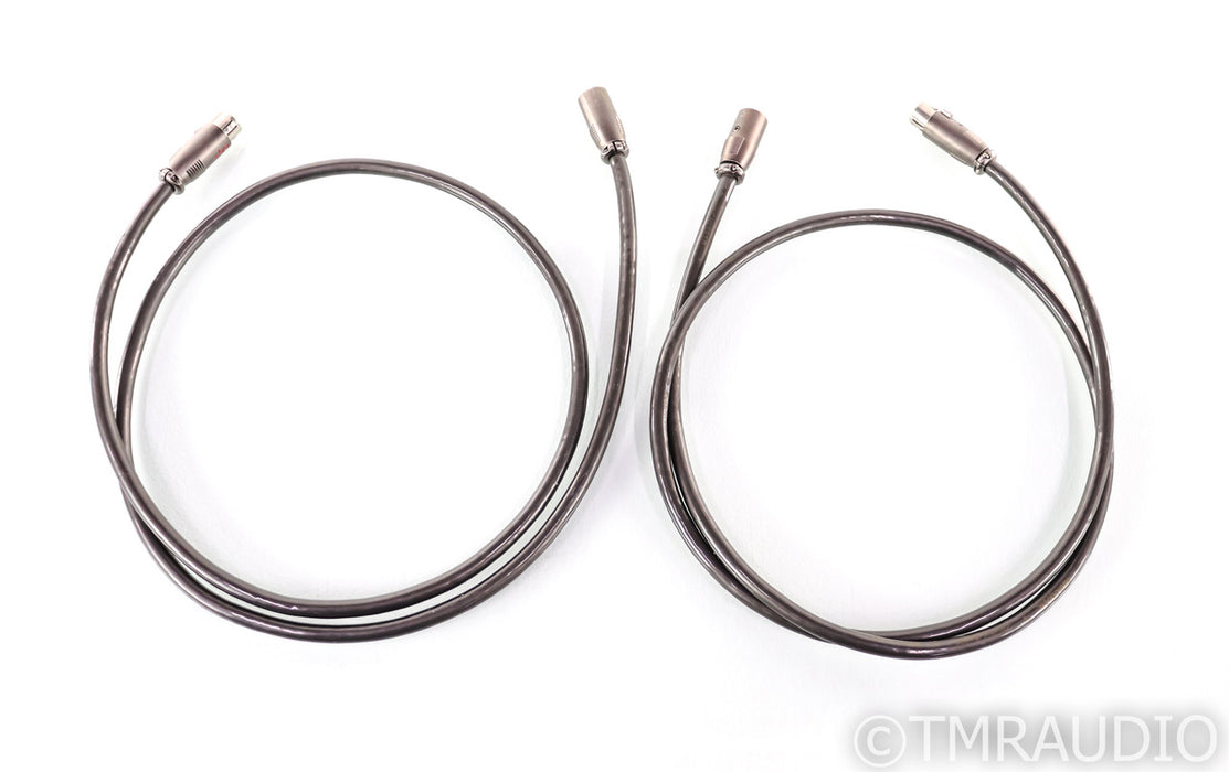 AudioQuest AudioTruth Diamond Hyperlitz XLR Cables; 1.6m Pair Interconnects