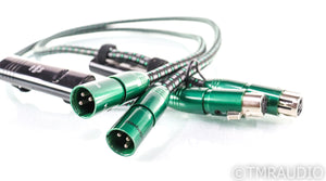 AudioQuest Columbia XLR Cables; 1m Pair Interconnects; 48v DBS