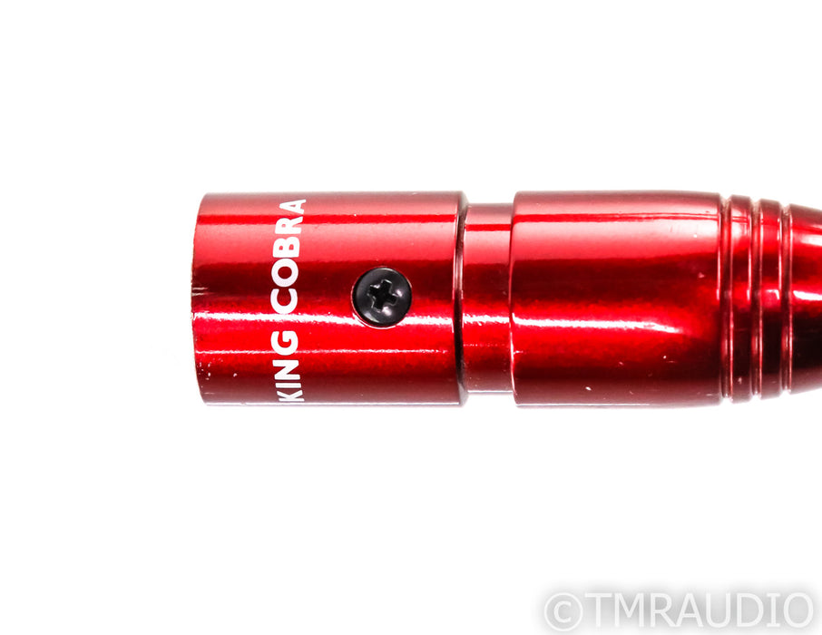 AudioQuest King Cobra XLR Cables; 36ft Pair Balanced Interconnects