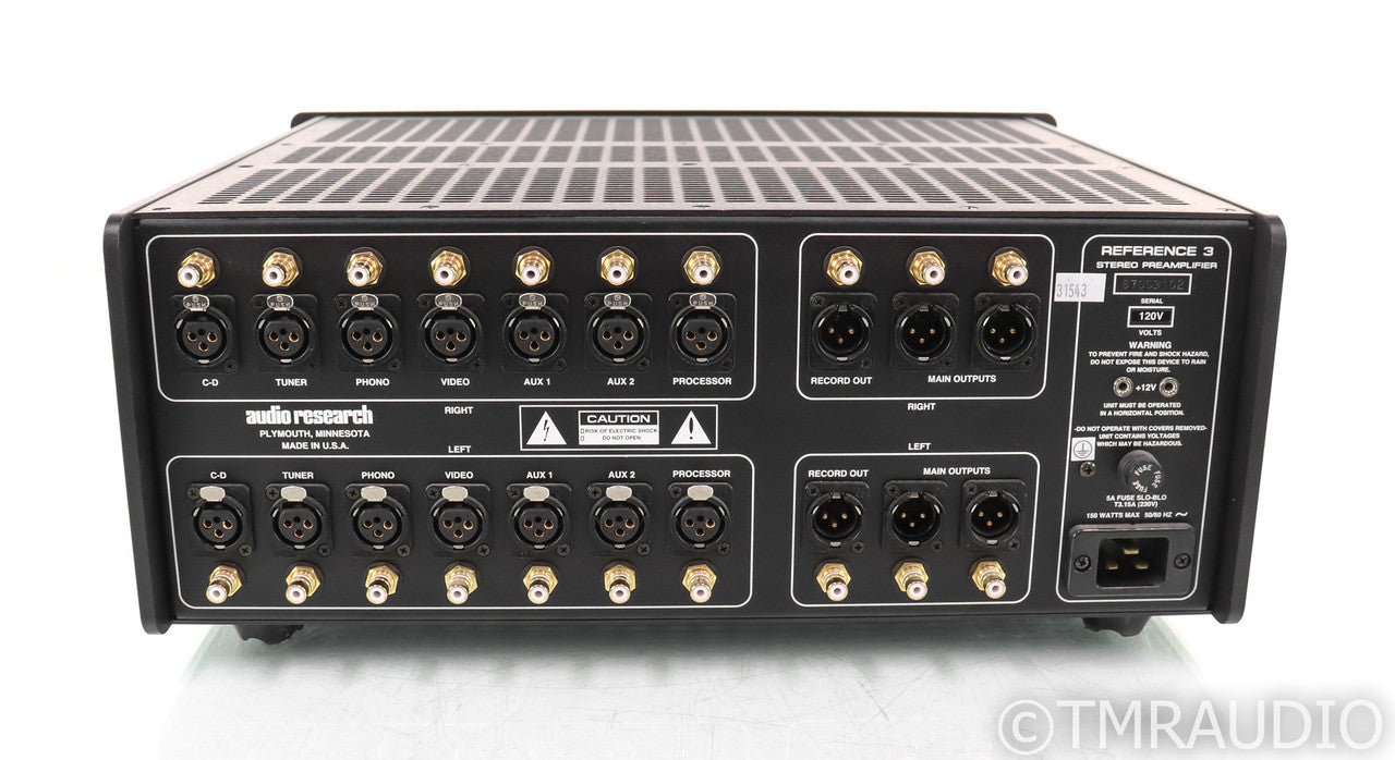 Audio Research Reference 3 Stereo Tube Preamplifier
