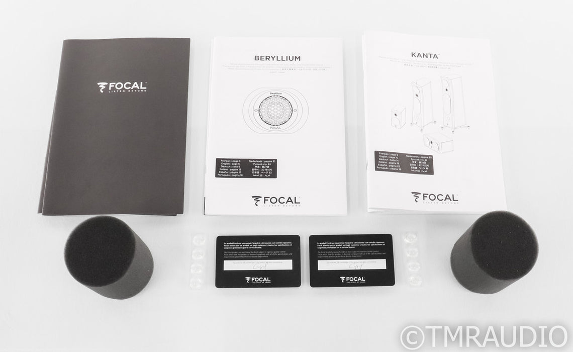 Focal Kanta No. 1 Bookshelf Speakers