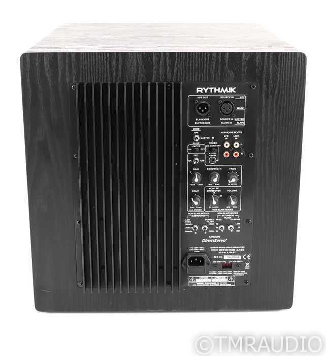 Rythmik Audio F12G 12" Powered Subwoofer; F-12G; A370XLR2; Black Oak