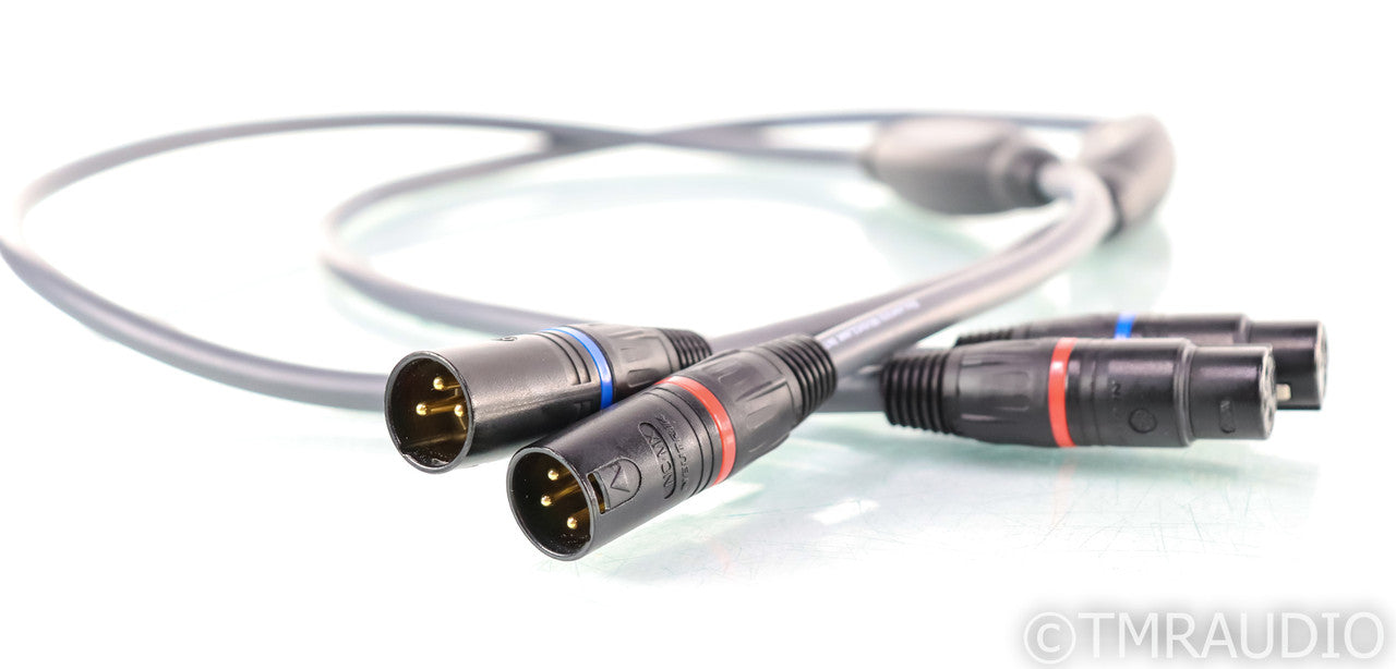 Transparent Audio Plus XLR Cables; Gen 5; 1m Pair Balanced Interconnects