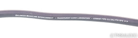 Transparent Audio Plus XLR Cables; Gen 5; 1m Pair Balanced Interconnects
