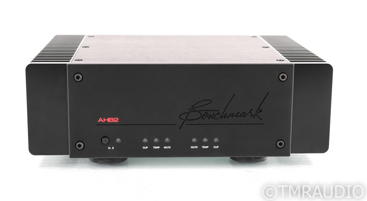 Benchmark AHB2 Stereo Power Amplifier; AHB-2; Black
