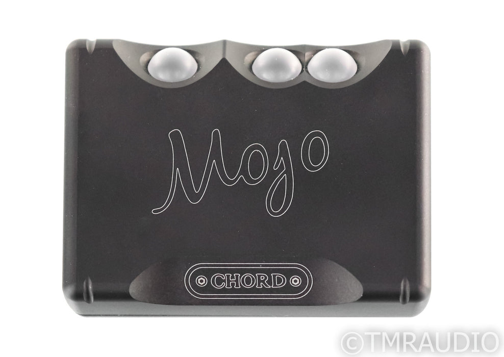 Chord Electronics Mojo Portable Headphone Amplifier / DAC; Black w/ Leather Case