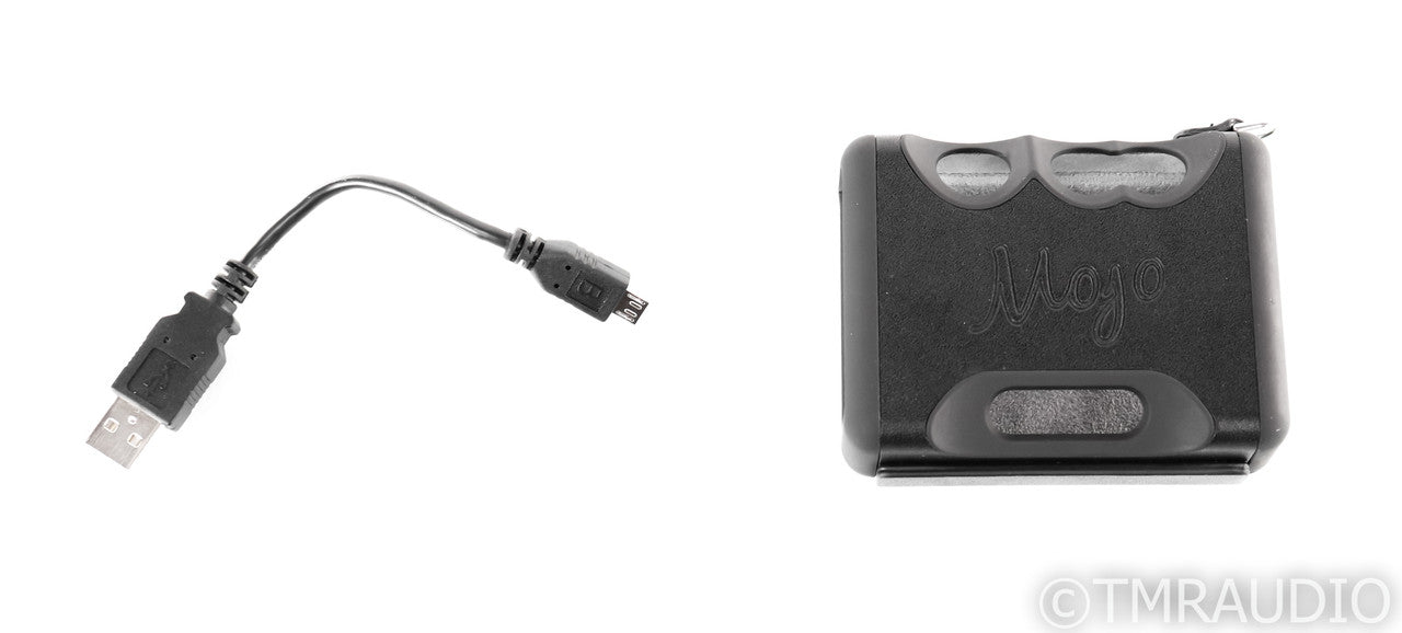 Chord Electronics Mojo Portable Headphone Amplifier / DAC; Black w/ Leather Case