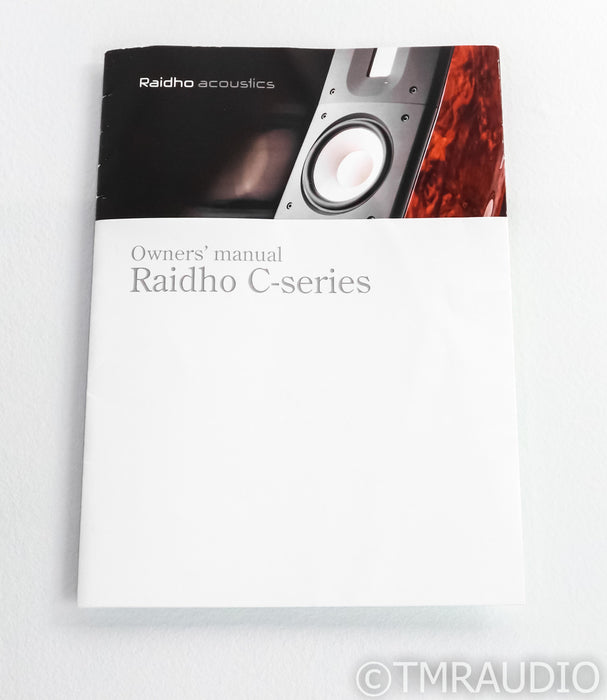 Raidho C1.2 Bookshelf Speakers