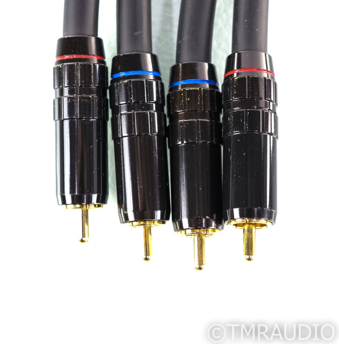 Transparent Audio Plus RCA Cables; 15ft Pair Interconnects; Gen 5