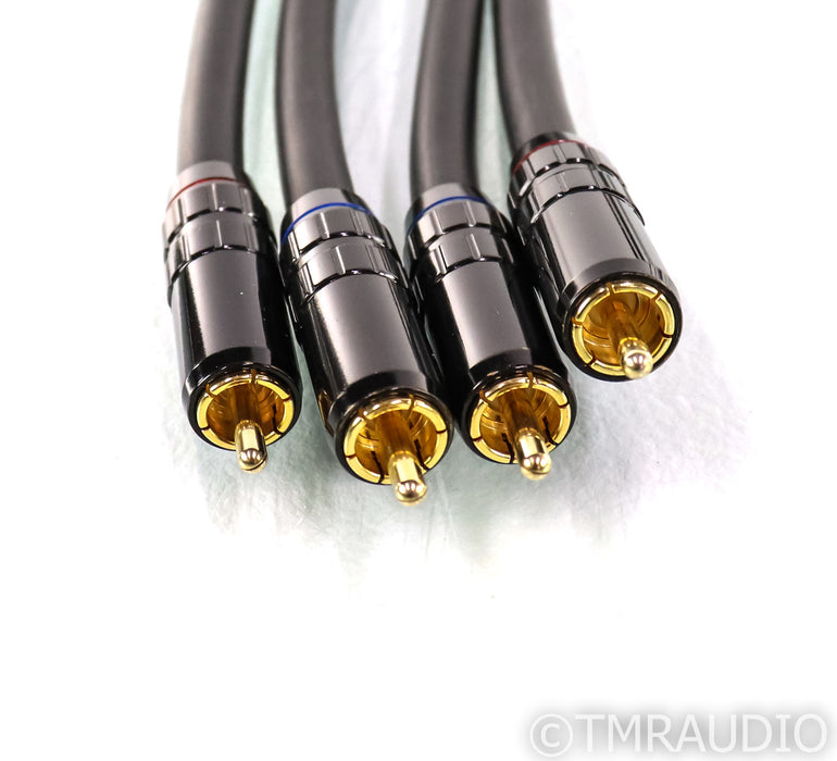 Transparent Audio Plus RCA Cables; 15ft Pair Interconnects; Gen 5