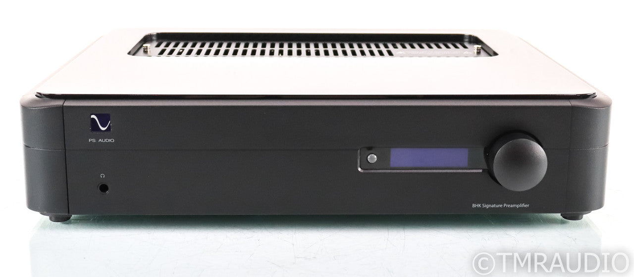 PS Audio BHK Signature Stereo Tube Hybrid Preamplifier; Black; Remote (Used)