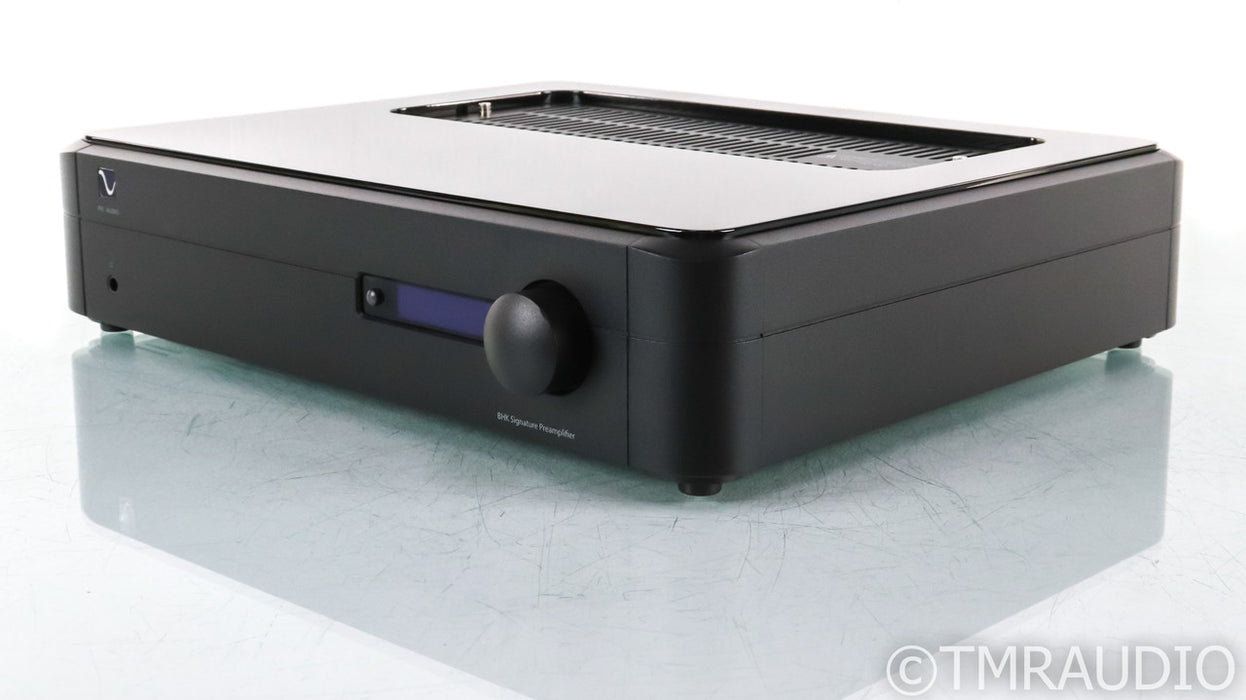 PS Audio BHK Signature Stereo Tube Hybrid Preamplifier; Black; Remote (Used)