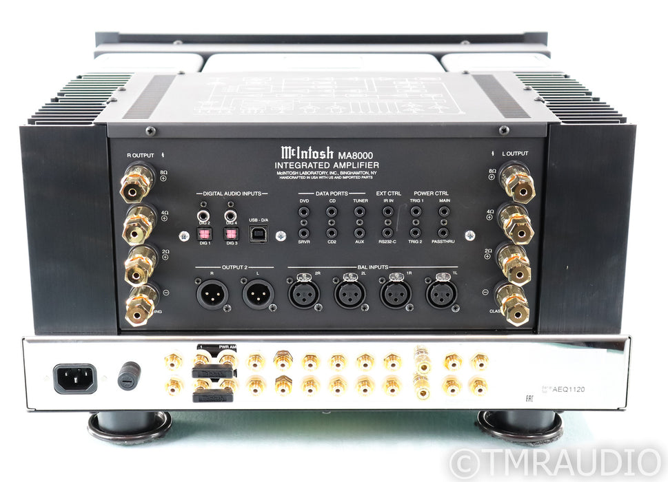 McIntosh MA8000 Stereo Integrated Amplifier; MM / MC Phono; MA-8000; Remote