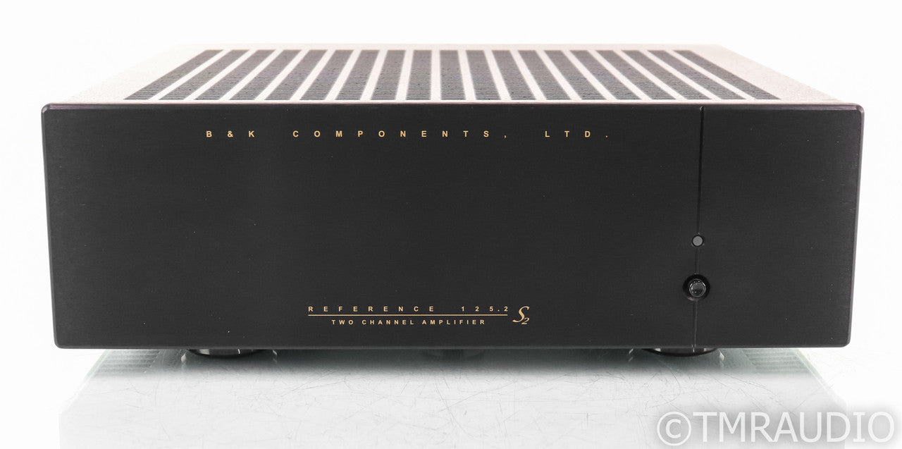 B&K Reference 125.2 S2 Stereo Power Amplifier; Black