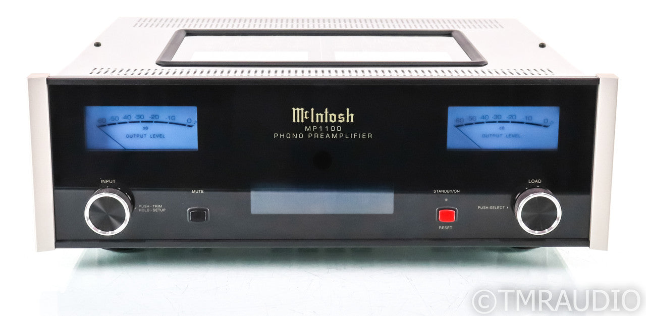McIntosh MP1100 MM / MC Tube Phono Preamplifier; MP-1100; Gunmetal Gray