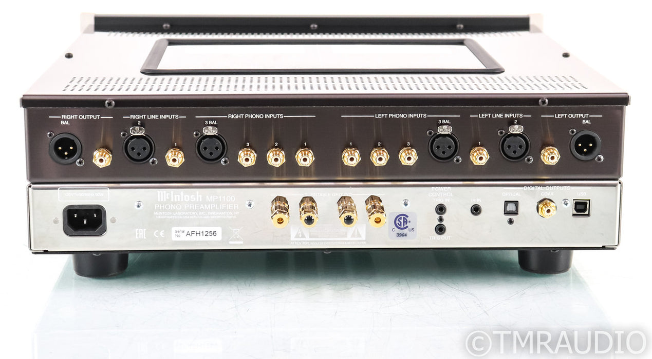 McIntosh MP1100 MM / MC Tube Phono Preamplifier; MP-1100; Gunmetal Gray